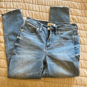 Madewell skinny jeans